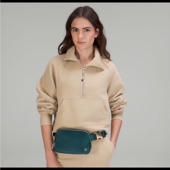 Lululemon everywhere belt bag velour in jasper new with tags - Picture 5 of 8